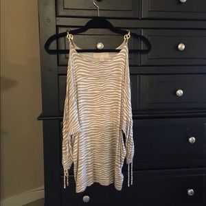 Michael Kors  cold shoulder top